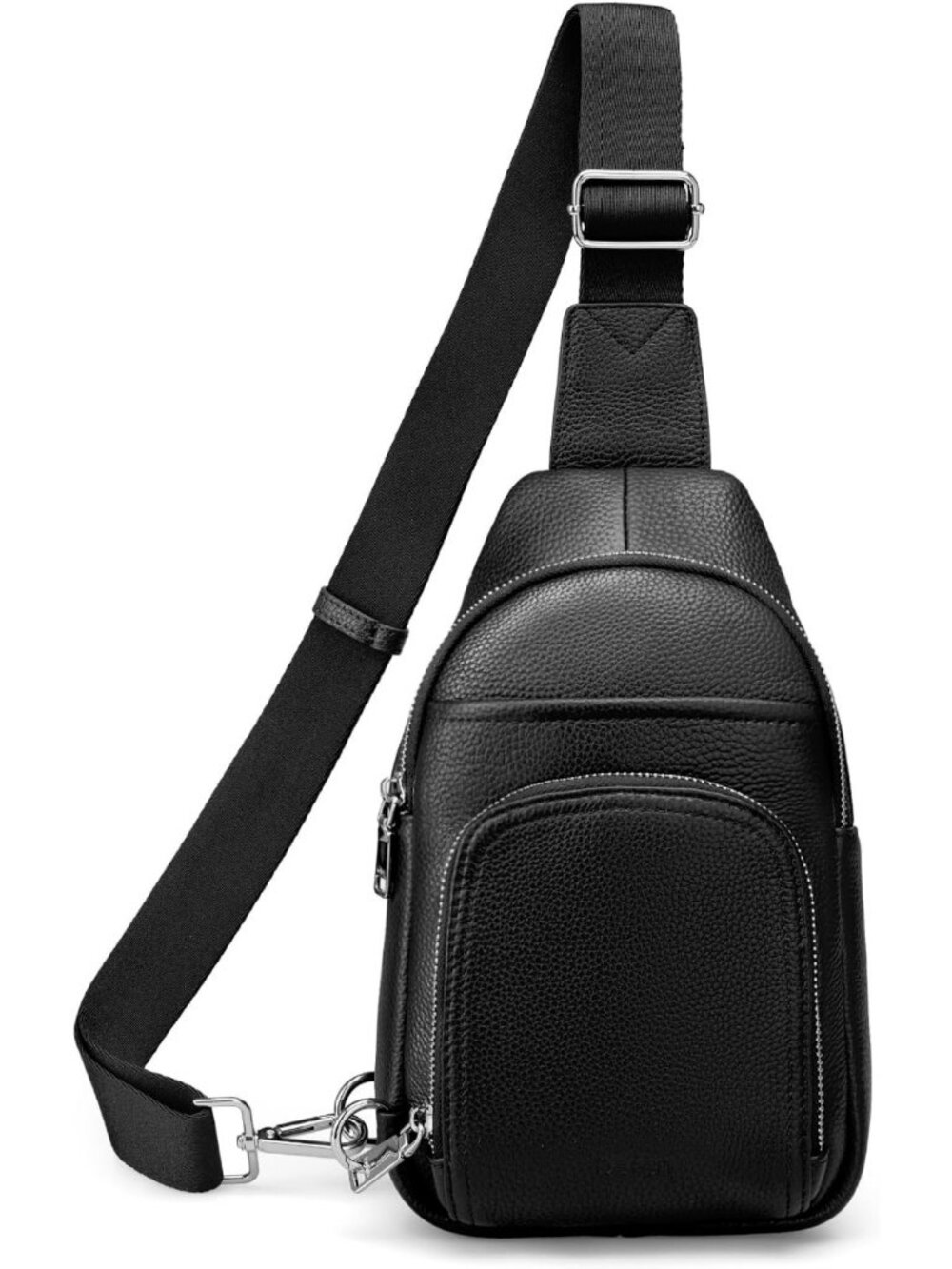 Genuine Leather Anti-Theft Small Crossbody Bag for Women - Travel Essential